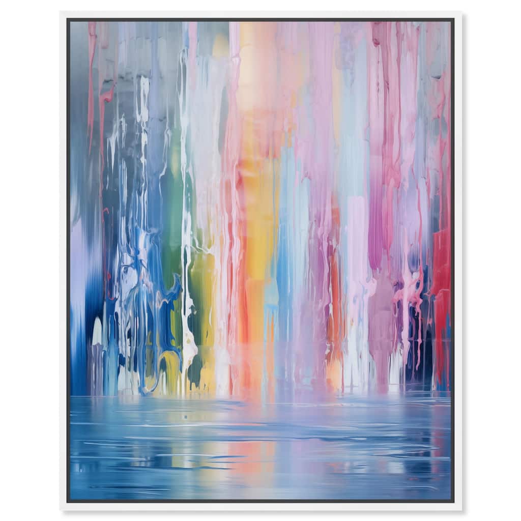 Painted Streams Canvas by Art Remedy