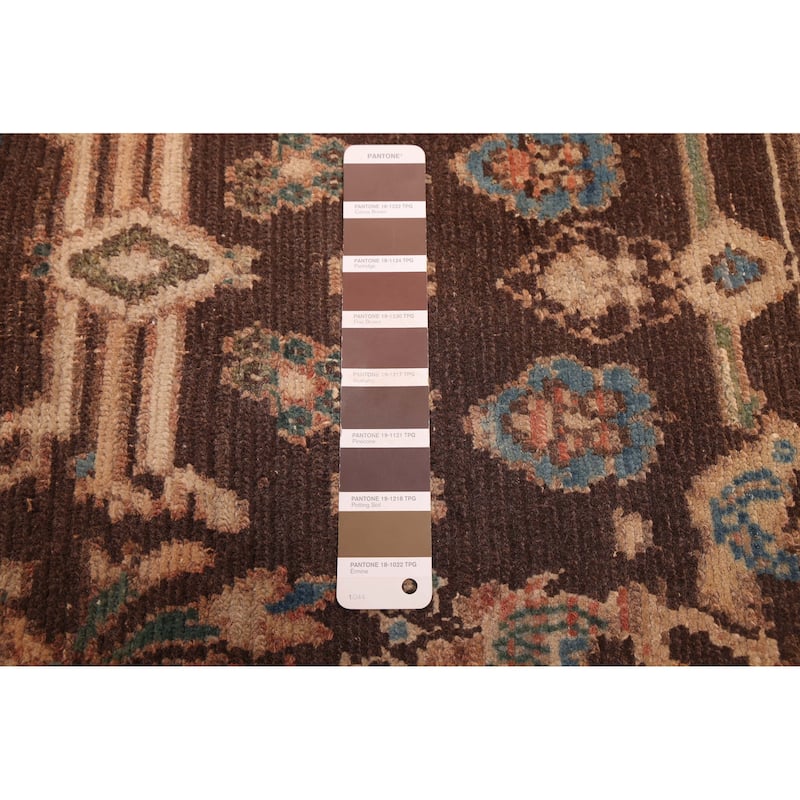 ECARPETGALLERY Hand-knotted Antalya Vintage Brown Wool Rug - 3'6 x 6'5