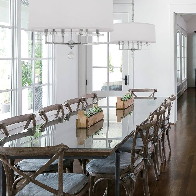 Crystorama Lighting Group Paxton 6 Light 26" Wide Drum Chandelier