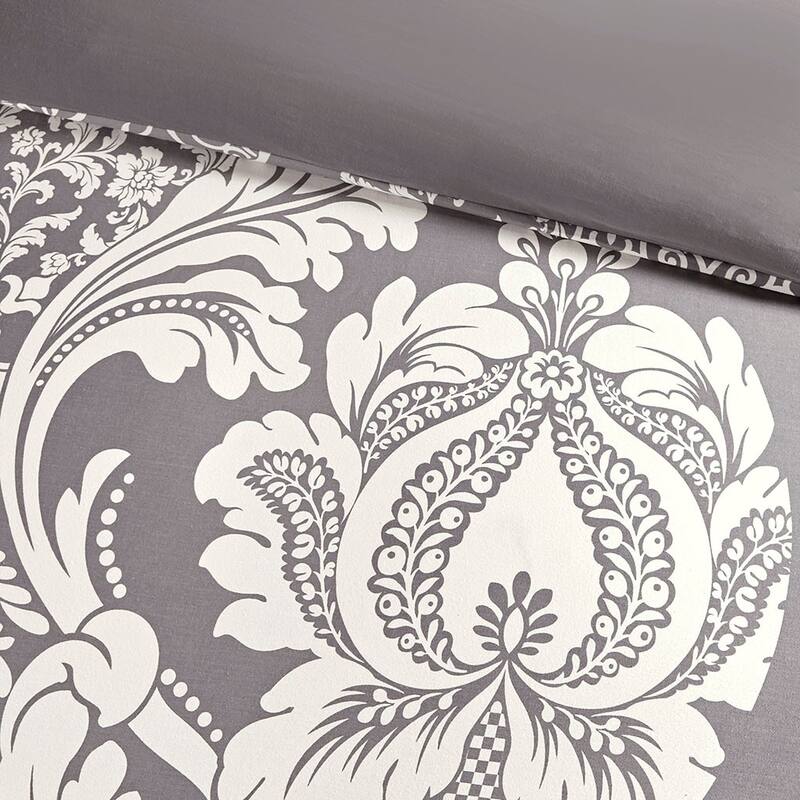 GDF Studio - Vienna 6-Piece Printed Duvet Cover Set with Decorative Pillows