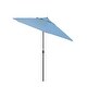 preview thumbnail 45 of 89, North Bend 9-foot Auto-tilt Round Sunbrella Patio Umbrella by Havenside Home