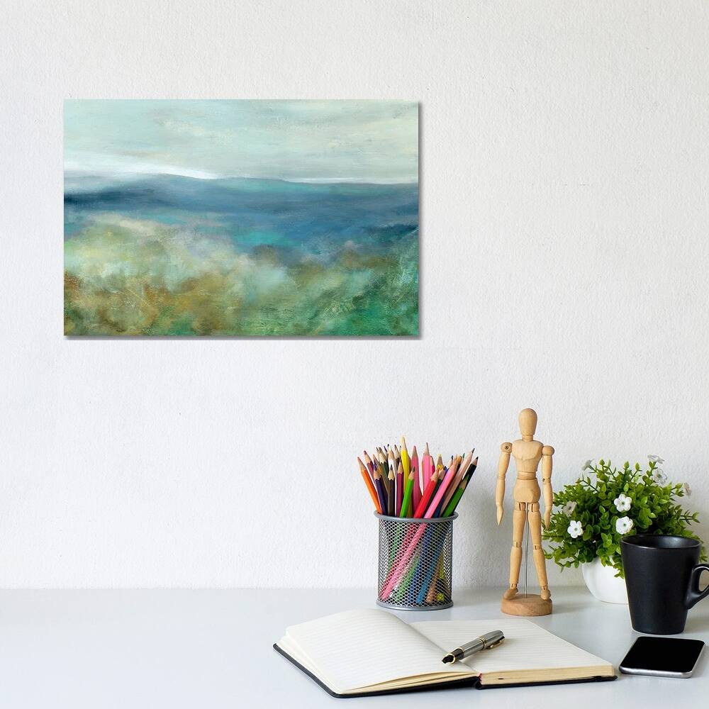 iCanvas "Blue Mountain Overlook" by Carol Robinson Canvas Print