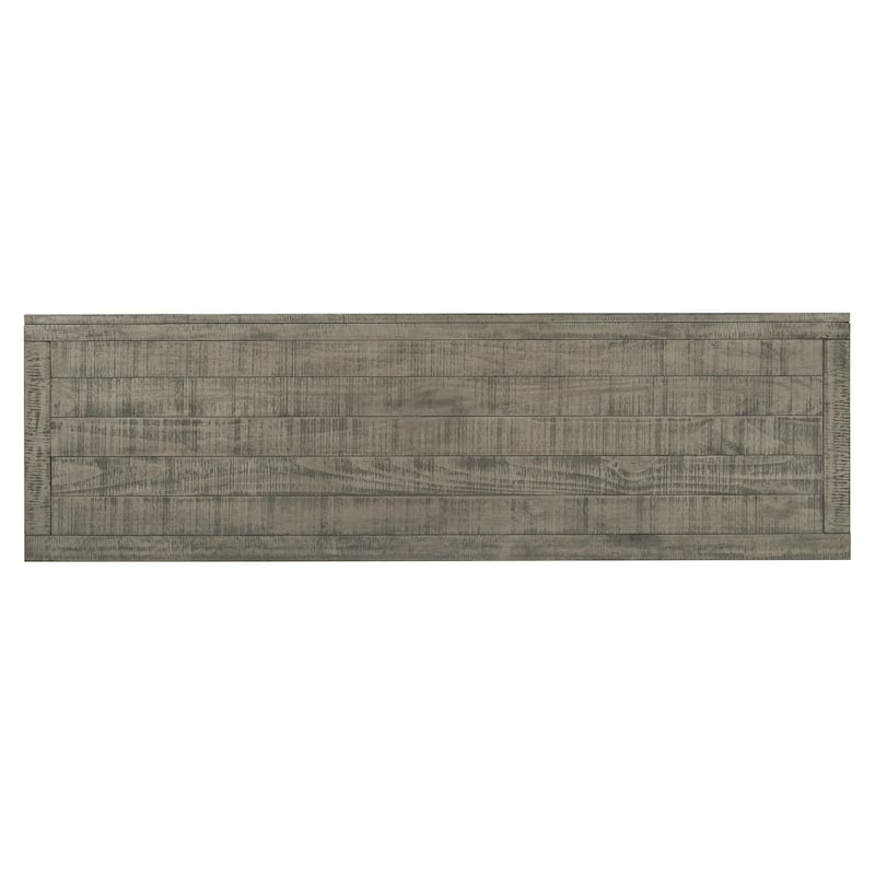 3-Doors Kitchen Sideboard, Freestanding Wooden Storage Cabinet, Buffet Cabinet with Adjustable Shelves & Pattern Door