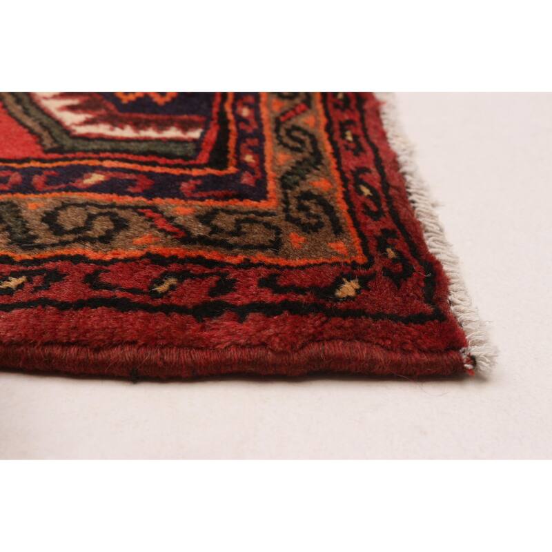 ECARPETGALLERY Hand-knotted Konya Red Wool Rug - 3'5 x 4'9