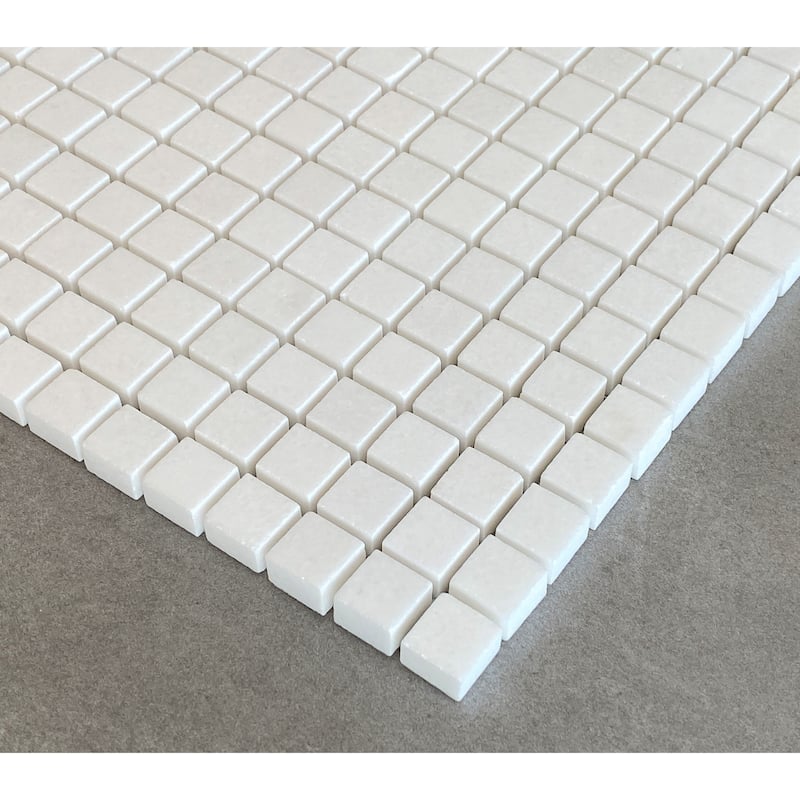 5/8 x 5/8 Grid Marble Mosaic Tiles