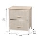 preview thumbnail 7 of 11, LCM Home Fashions Multiple Shelf Drawer Foldable Storage Chest Night Stand