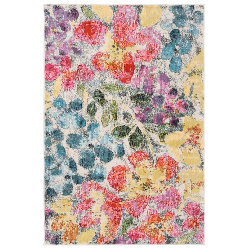 SAFAVIEH Lillian Shari Abstract Floral Rug
