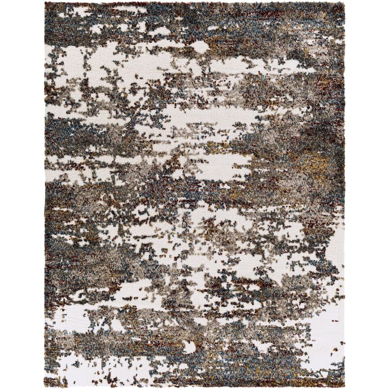 Artistic Weavers Tiago Abstract Watercolor Modern Shag Area Rug