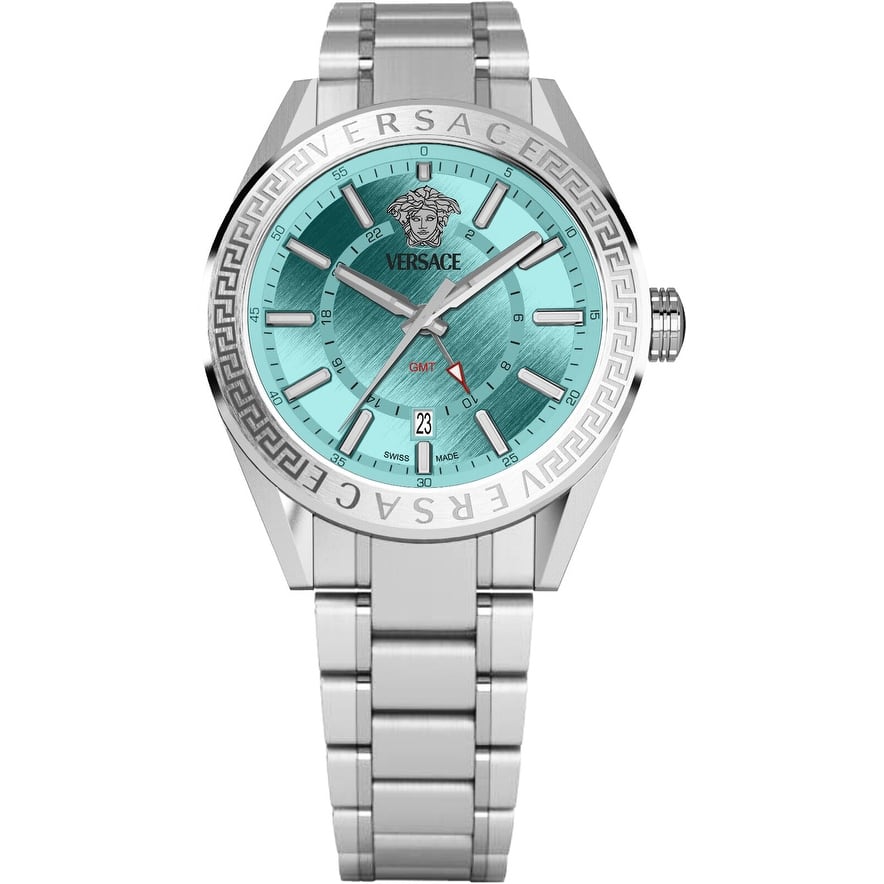 Versace Men's V-Code 42mm Quartz Watch - N/A