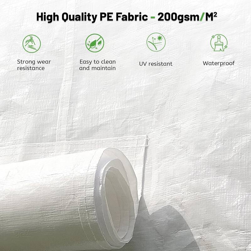 Gazebo Cover for Hardtop Gazebos, Outdoor All Season Waterproof Enclosed Gazebo Cover