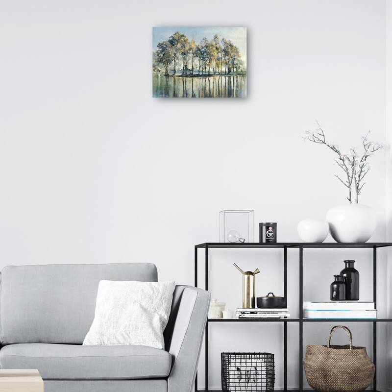Isle of Trees By Studio Arts Canvas Art Print