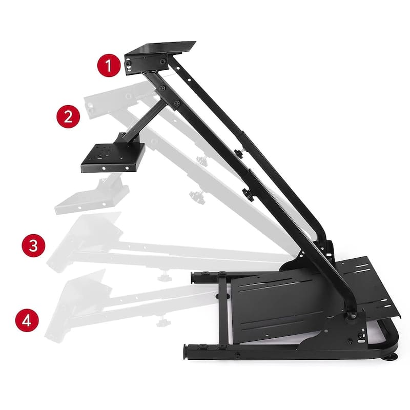 Steering Wheel Stand, Racing Wheel Stand Racing Simulator for Logitech G25, G27, G29 Wheel and Pedals Not Included