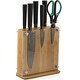 oneida knife set with block