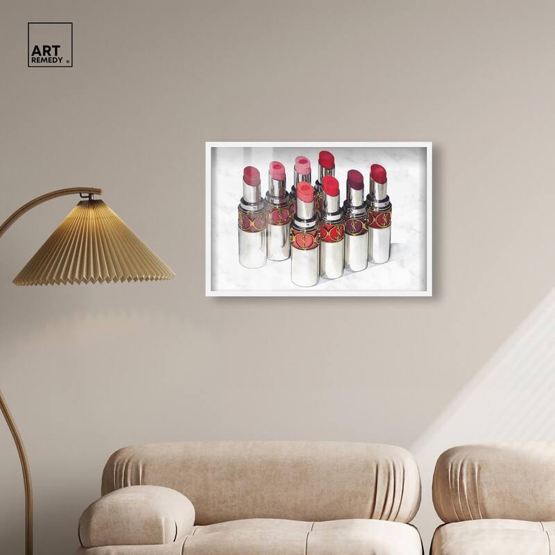 Doll Memories - Lipsticks 22 Shadowbox by Art Remedy