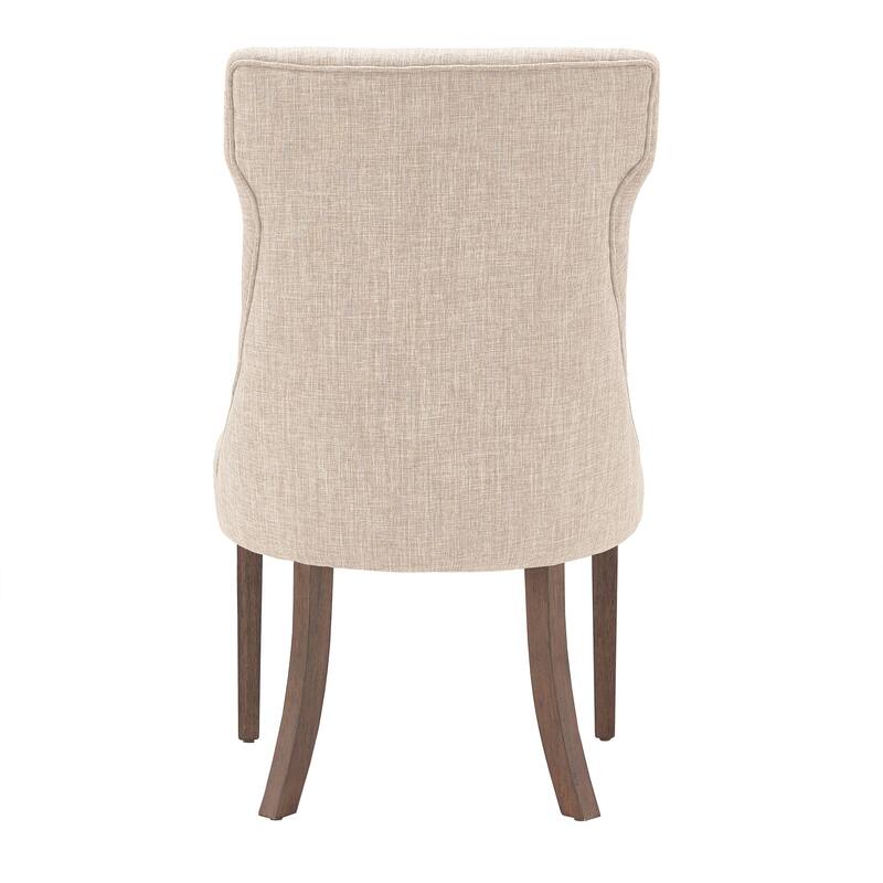 Voyager Button-tufted Dining Chairs (Set of 2) by iNSPIRE Q Artisan