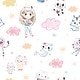 preview thumbnail 1 of 4, Gabby's Dollhouse Sketch Characters Peel and Stick Wallpaper by RoomMates