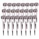 24-Piece 5W High Brightness Solar Power LED Lawn Lamps (Cold White/Warm White/Colorful) - Cold White