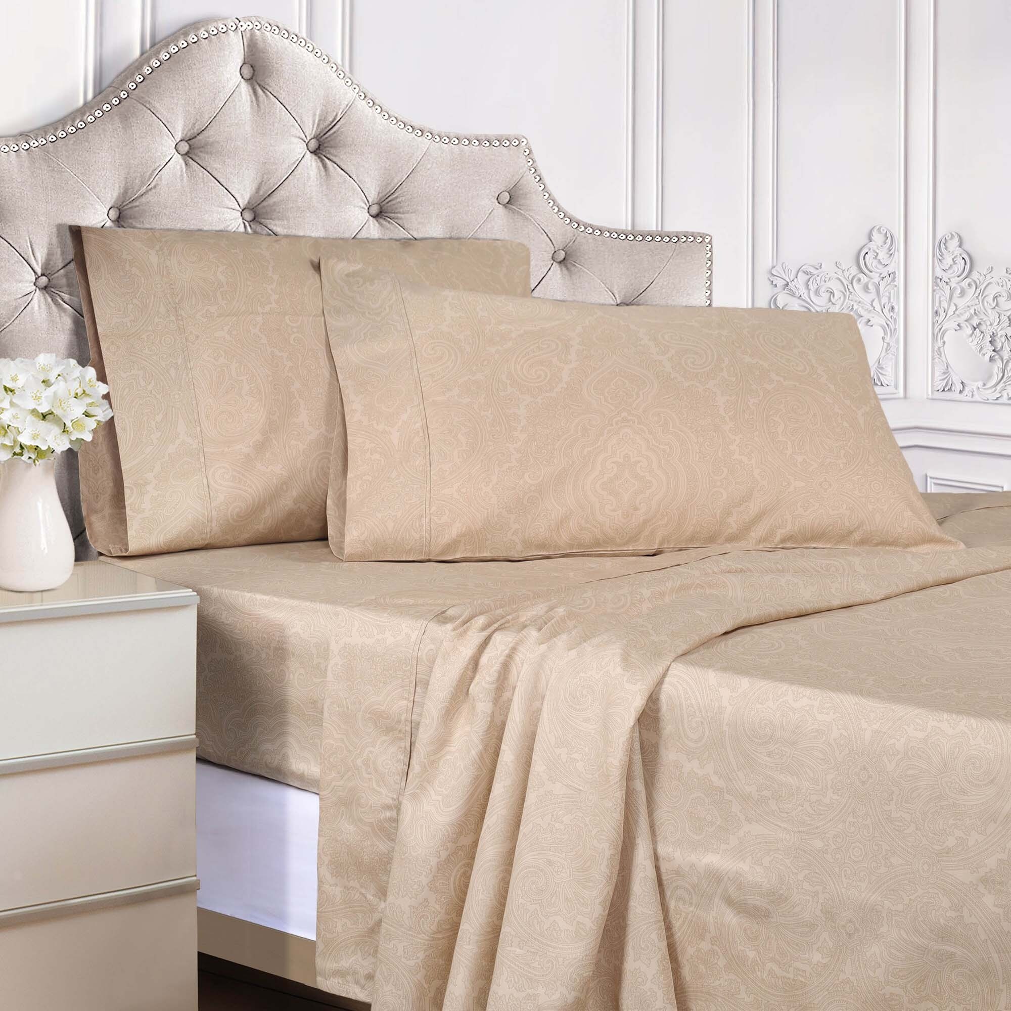 Superior Italian Paisley Cotton Blend 600 Thread Count Bed - Picture 38 of 45