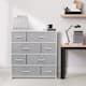 Dresser w/ 8 Drawers Furniture Storage & Chest Tower for Bedroom