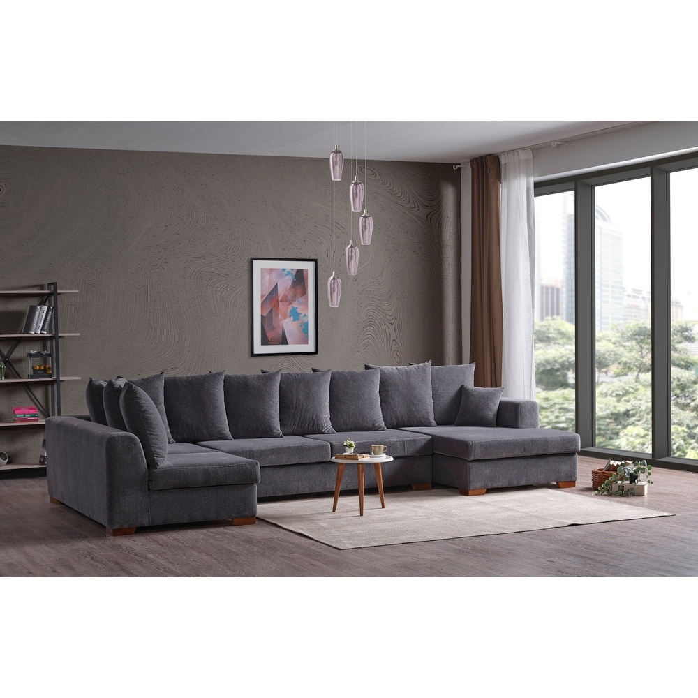 Xl u deals shaped sectional