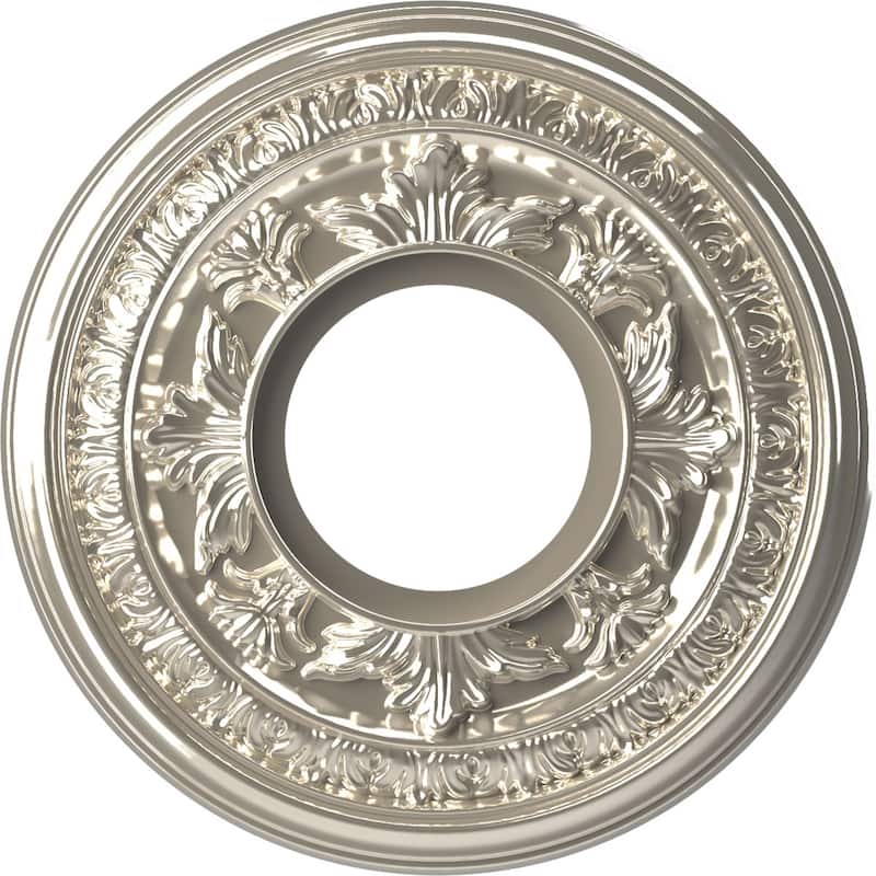 3 1/2" Inside Diameter - Baltimore Thermoformed PVC Ceiling Medallion