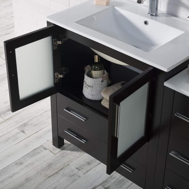 Blossom Sydney 42 Inch Solid Wood Bathroom Vanity with Sink & Cabinet
