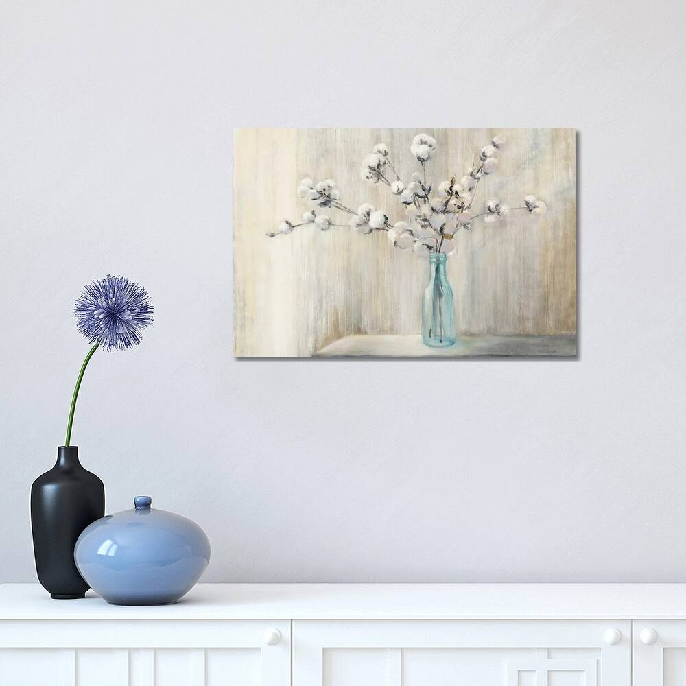 iCanvas "Cotton Bouquet" by Julia Purinton Canvas Print