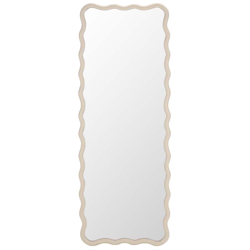 SAFAVIEH Home Izara 24-inch, Wood Full Length Mirror - 24"W x 2"D x 63"H
