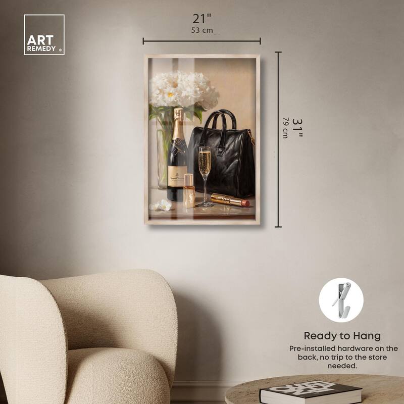 Cheers to Lovely Glam Shadowbox by Art Remedy