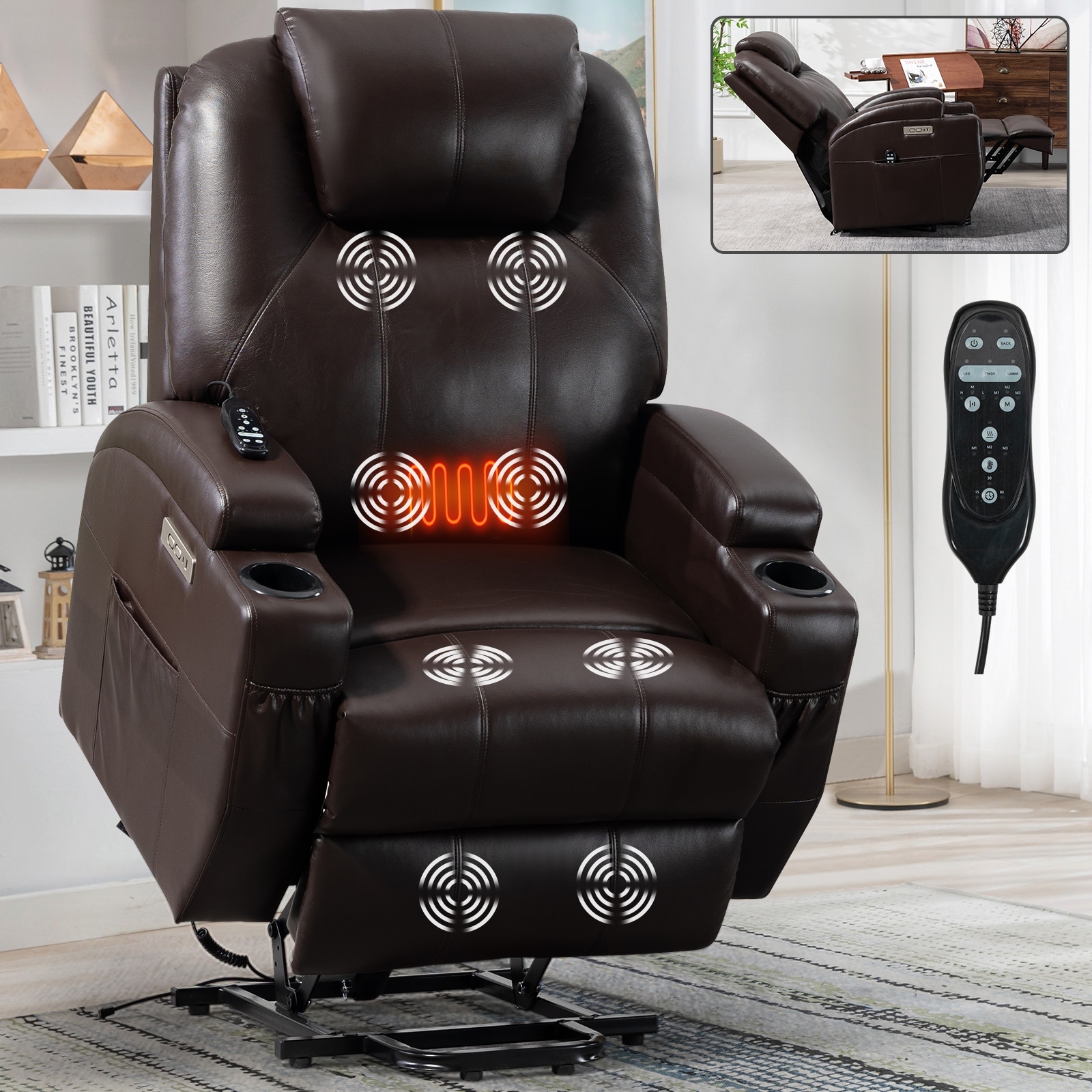 Lazy boy recliner with massage best sale