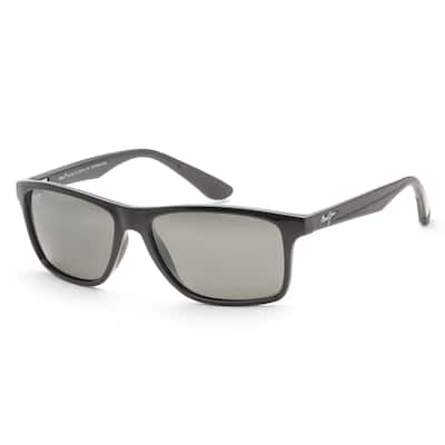 Maui Jim Men's Onshore 58 mm Black Sunglasses MJ0798S-001