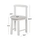 preview thumbnail 20 of 20, Harrisburg Tobey 5-piece Compact Round Dining Set