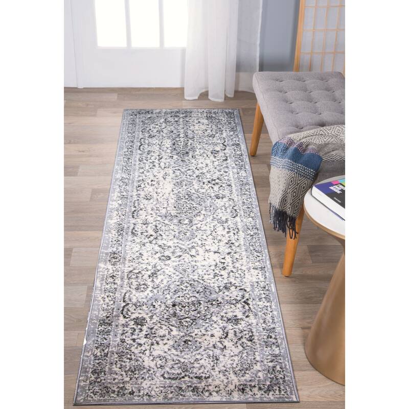 The Curated Nomad Sunset Bohemian Vintage Medallion Rug