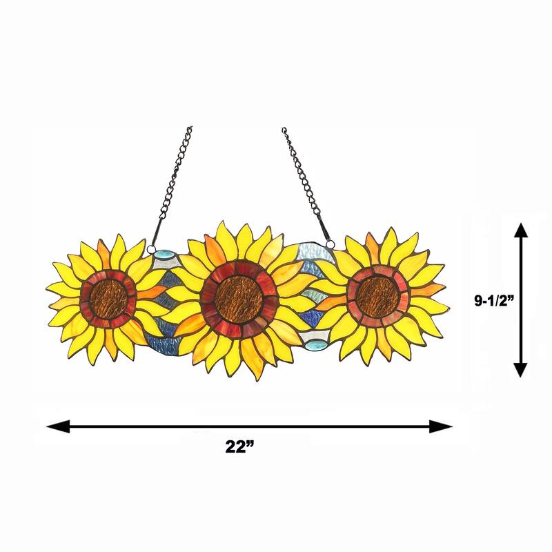 Sunflower Window Panel/ Suncatcher