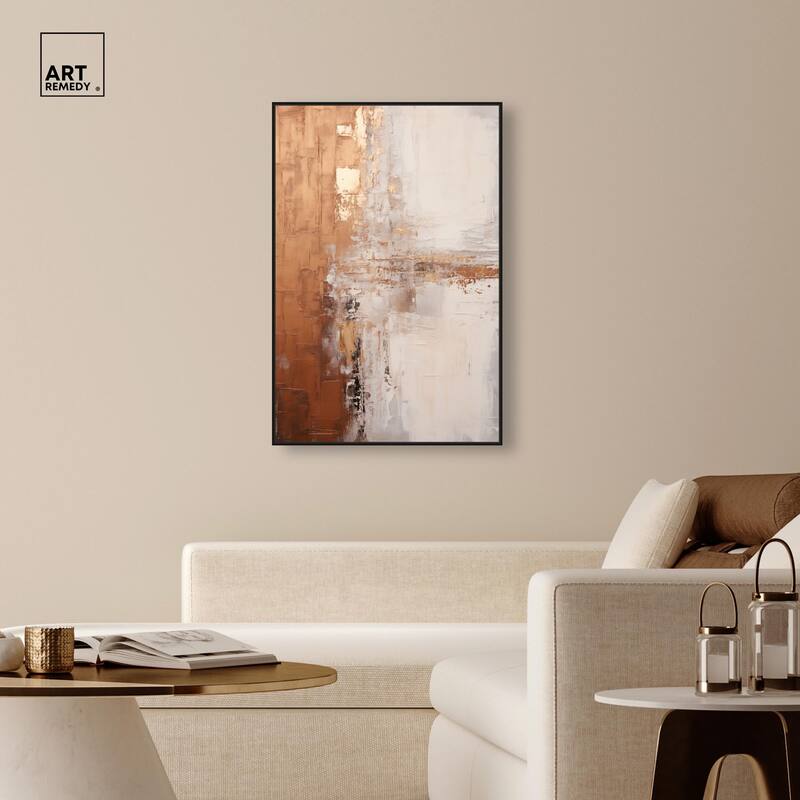 Burnished Memory Canvas by Art Remedy