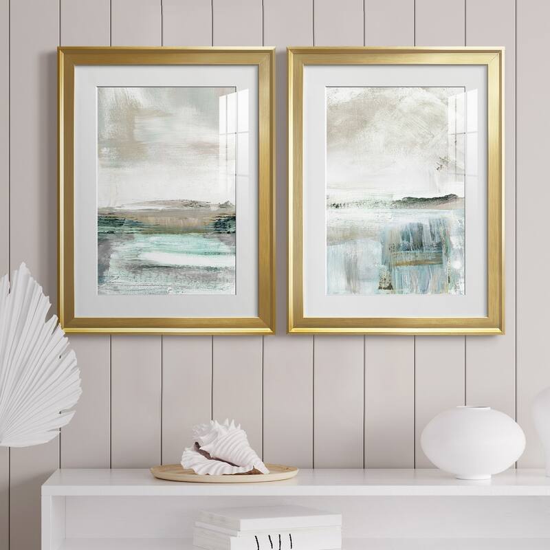 Summer Teal I Premium Framed Print - Ready to Hang