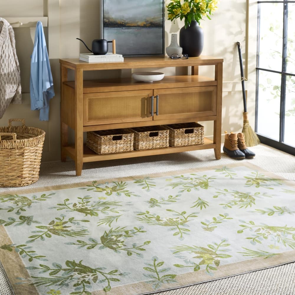 Martha Stewart Sonal Machine Washable & Slip Resistant Rug