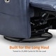 preview thumbnail 15 of 55, MCombo Power Swivel Rocker Recliner with Lumbar Support, Electric Nursery Glider Recliner Chair