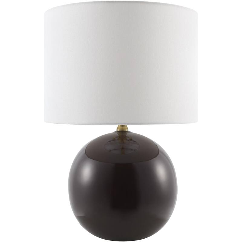 Livabliss Alvary Modern Accent Table Lamp - Brown
