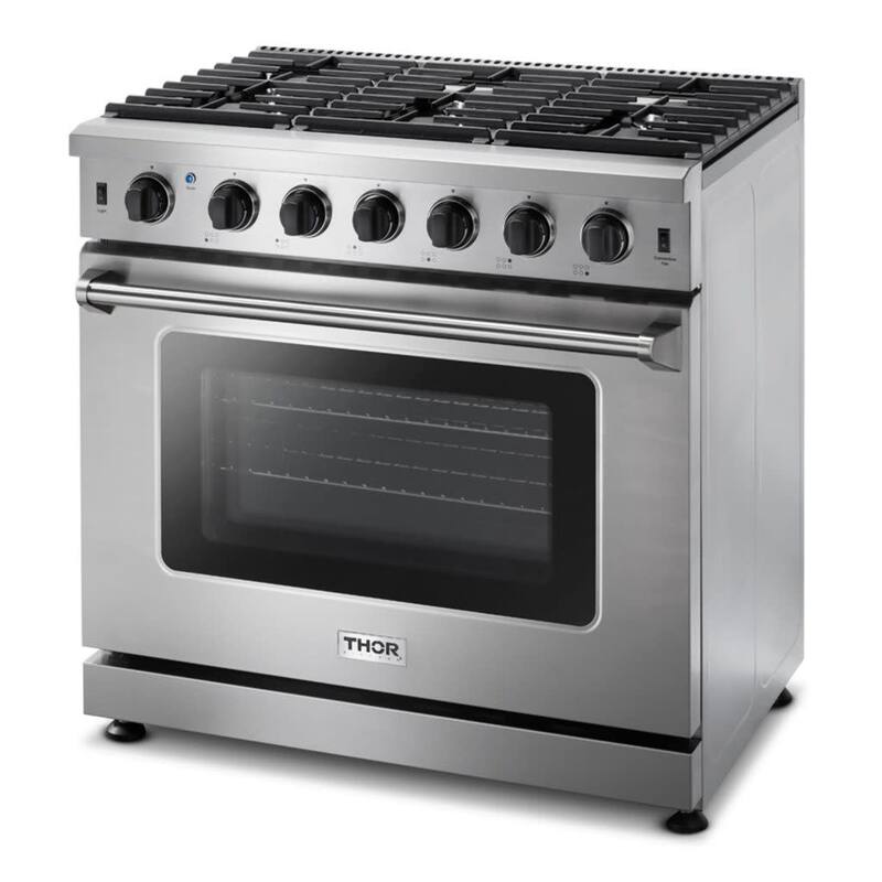 Thor Kitchen Liquid Propane Propane 36 Inch 6.0 Cu. Ft. Single Oven