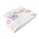 preview thumbnail 6 of 4, Sweet Jojo Designs Pink/Purple Shabby Chic Butterfly Girl Baby Monthly Milestone Blanket - Colorful Butterflies Lilac Watercolor