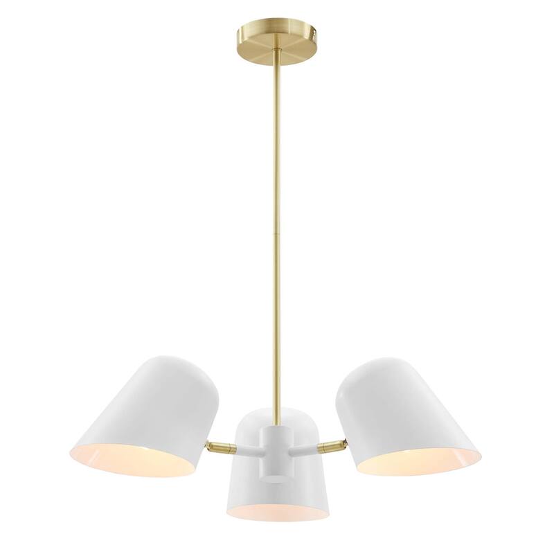 Briana 3-Light Pendant Light - White