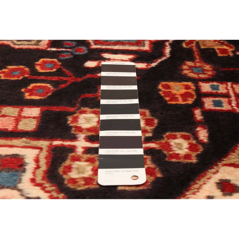 ECARPETGALLERY Hand-knotted Anadol Black Wool Rug - 4'2 x 6'9