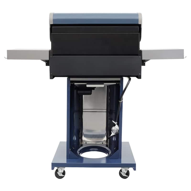 Permasteel 3-Burner Propane Gas Grill with Foldable Side Shelves