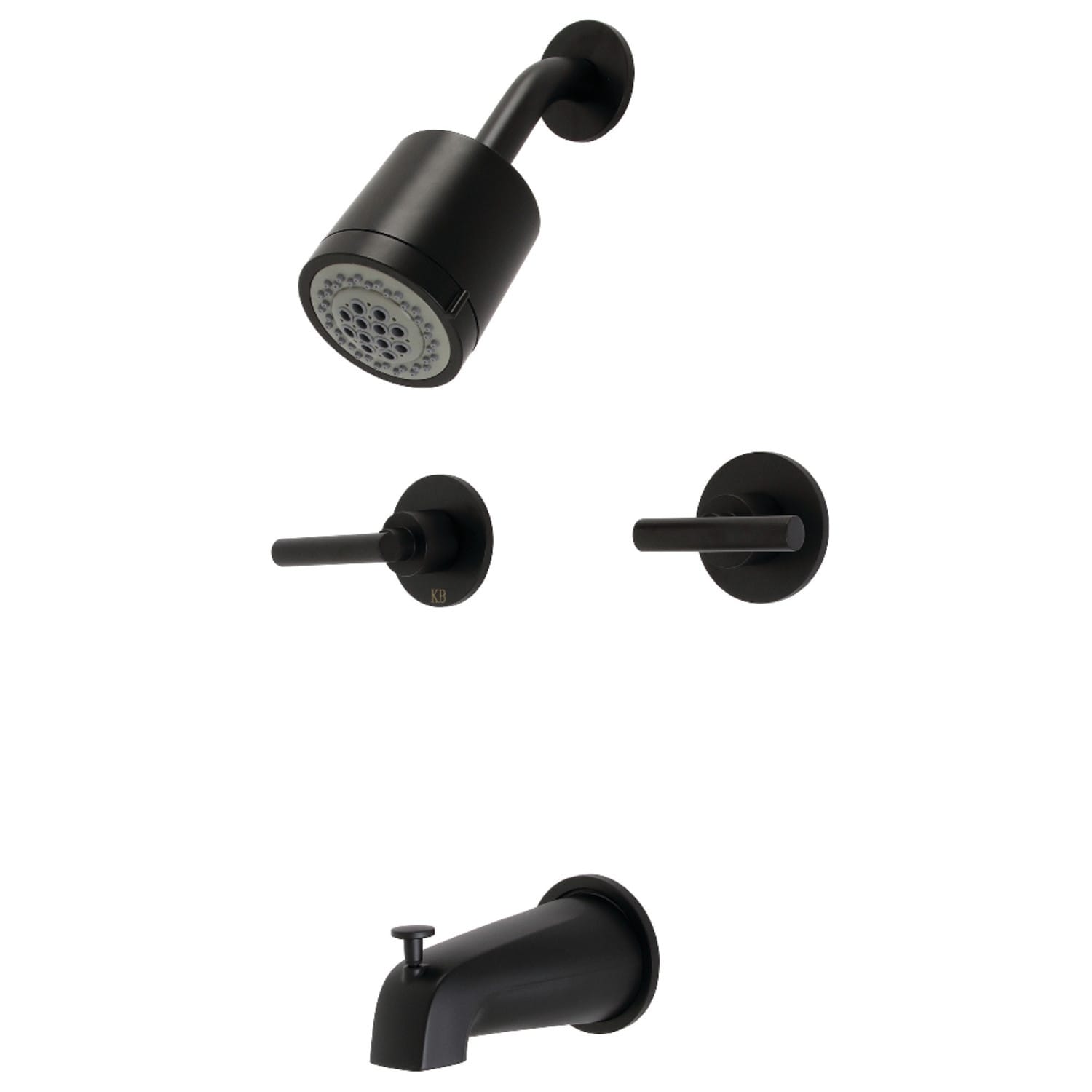 Kingston Brass Manhattan Two-Handle Tub and Shower Faucet