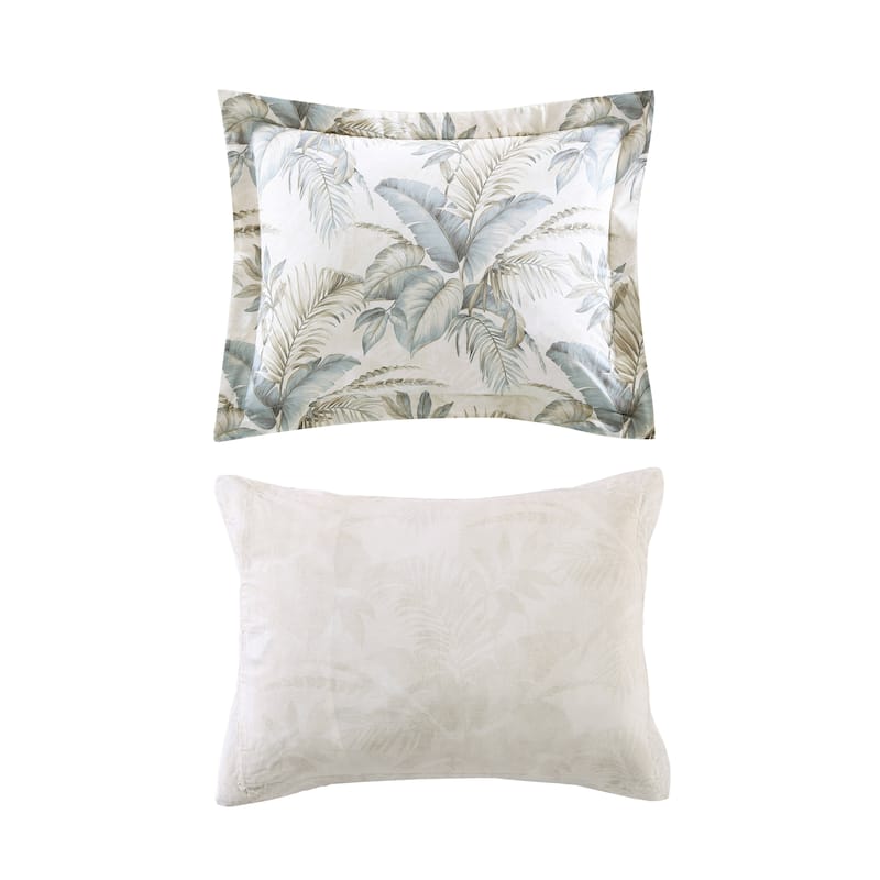 Tommy Bahama Bakers Bluff Blue Cotton 3-piece Comforter Set