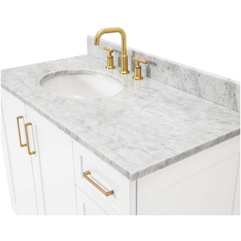 Ariel Q043SLCW2OVO Taylor 43" Free Standing Single Oval Basin Vanity