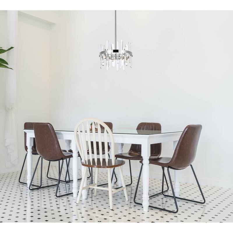 Indigo Home 16 inch crystal round pendant