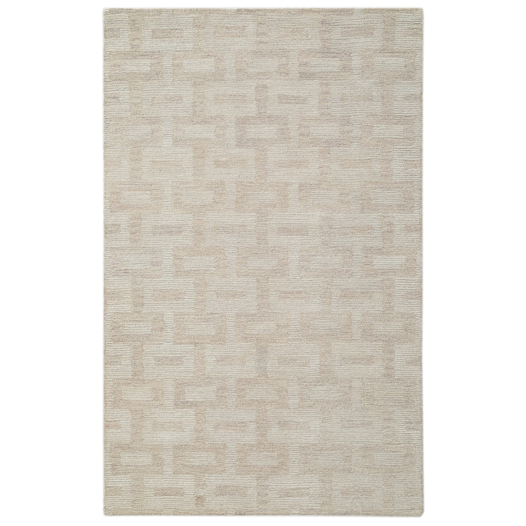 Terra by Obeetee Shadows Dawn Brown Rug