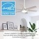 preview thumbnail 16 of 18, Hunter 52" Georgetown ENERGY STAR® Ceiling Fan w/ LED Light, Remote - Contemporary - Easy Install!